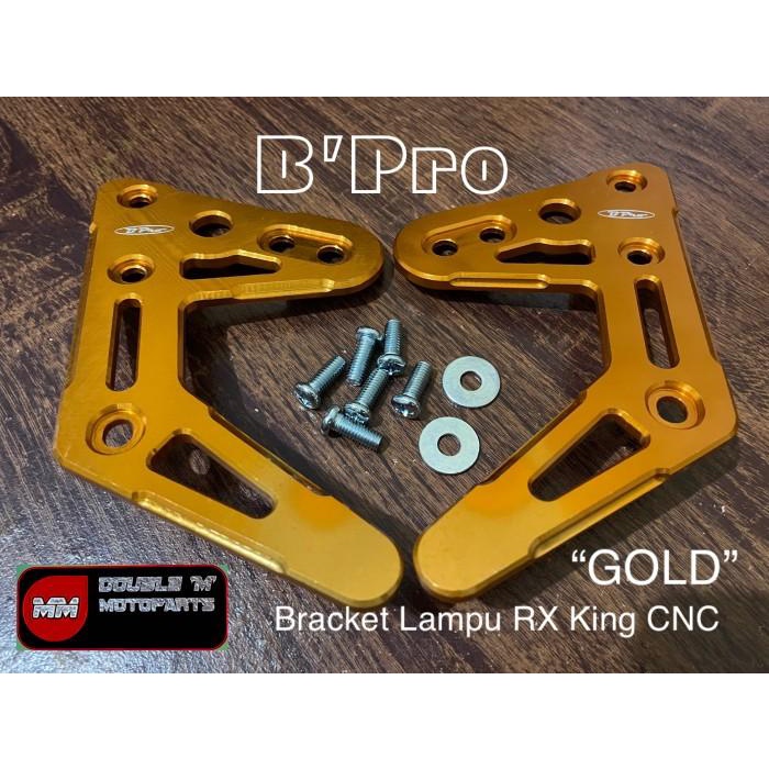 Bracket Breket Lampu RX King Kupingan Lampu RX King CNC Bpro