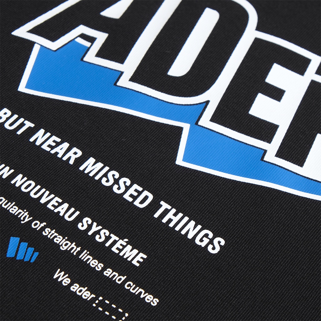 Ader Error Center Ader Thunder T-Shirt Black