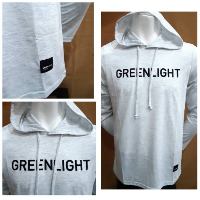 Kaos Greenlight Original Terbaru Model Hoodie Misty