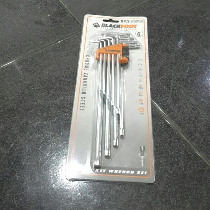 Kunci L Bintang Set 9 Pcs Blackfoot