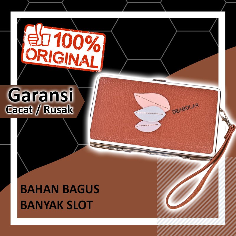 DOMPET CLUTCH WANITA MURAH KECIL IMPORT MINI DOMPET LIPAT NEW WALET BRANDED ORI BESAR ORIGINAL C76