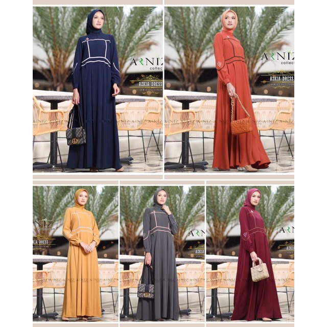 AZKIA DRESS BY ARNIZ COLLECTION ORIGINAL