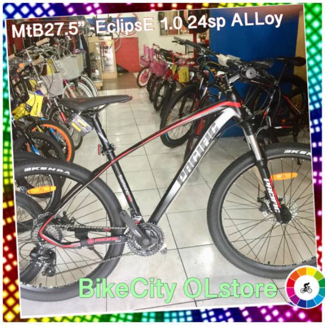 Sepeda gunung mtb 27.5 PACIFIC ECLIPSE 1.00 24sp ALLOY FREE ONGKIR JADETABEK - KOTA