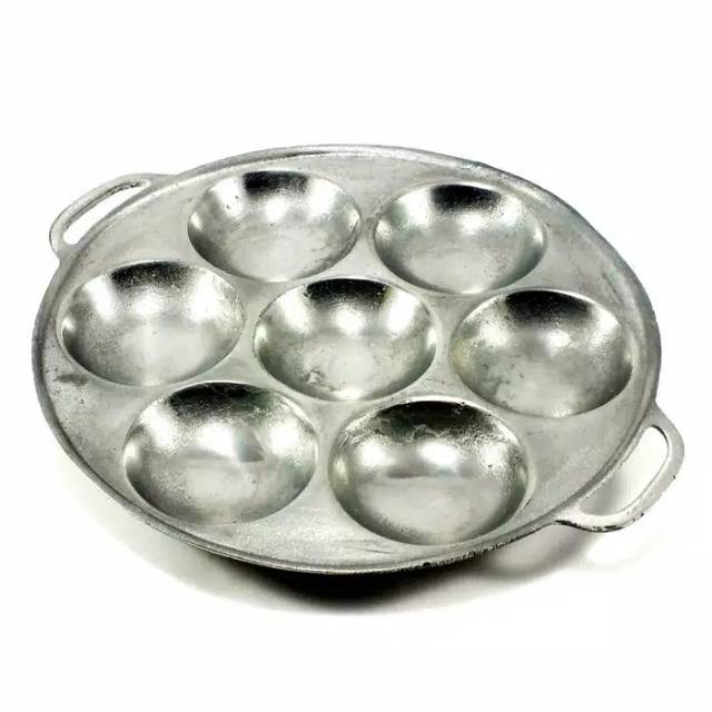 Cetakan Kue Lumpur 7 Lubang / Cetakan Kue Apem