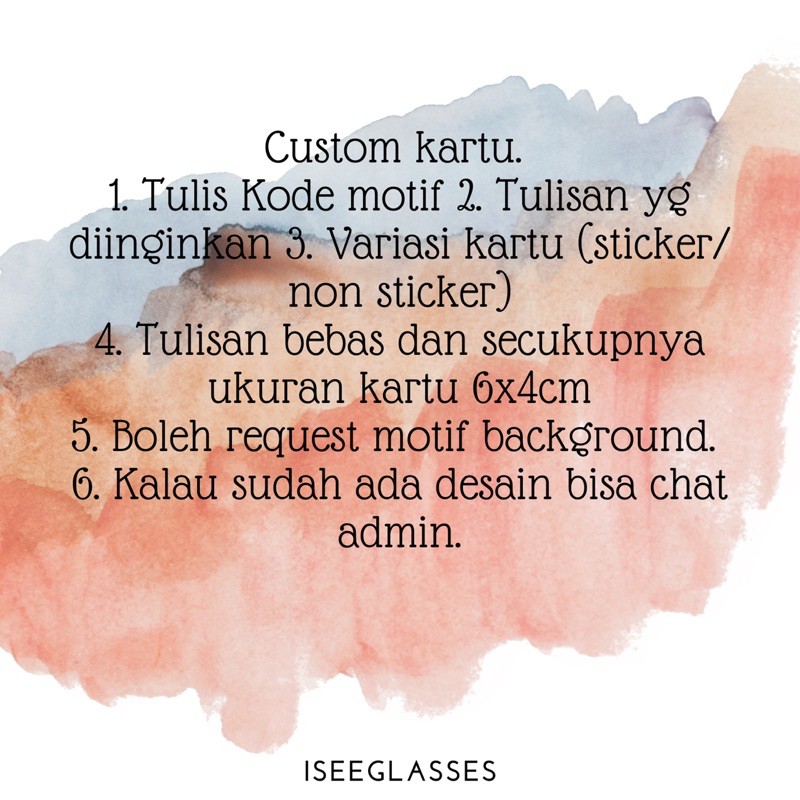 custom sticker ucapan terimakasih Online shop