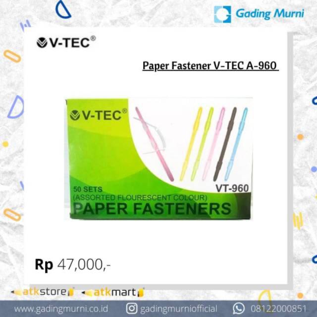 

klip kertas Paper Fastener VTEC VT A 960 paper clip kantor big size