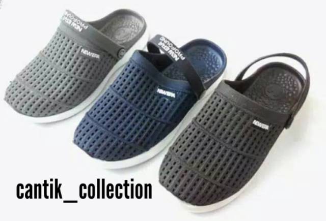 Sepatu Karet Selop Pria New Era 6024 - Sepatu Kerja Santai New Era 6024