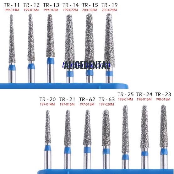 MANI diamond bur TAPER ROUND END ROUND-END TAPERED BUR ROUND TR dental highspeed high speed TR-11 TR11 TR-12 TR12 TR13 TR-13 TR14 TR-14 TR19 TR-19 TR24 TR-24 TR25 TR-25 TR26 TR-26