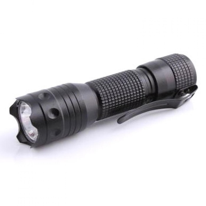 aluminium Pocket Portable Senter LED Flashlight senter kecil mini AA
