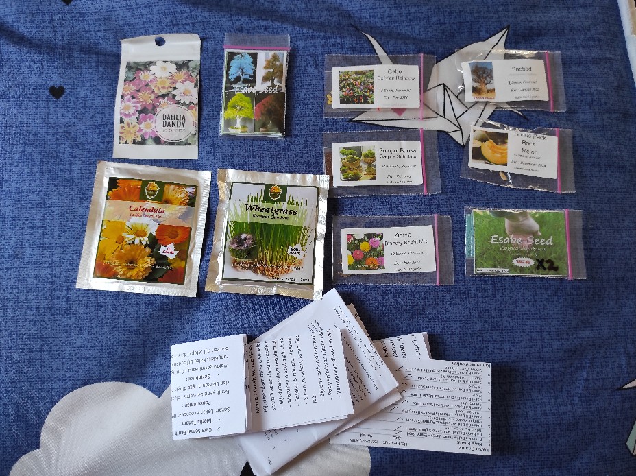 Benih Biji Zinnia Binnary Bright Mix Fullcolour Warna Warni 10 Seed