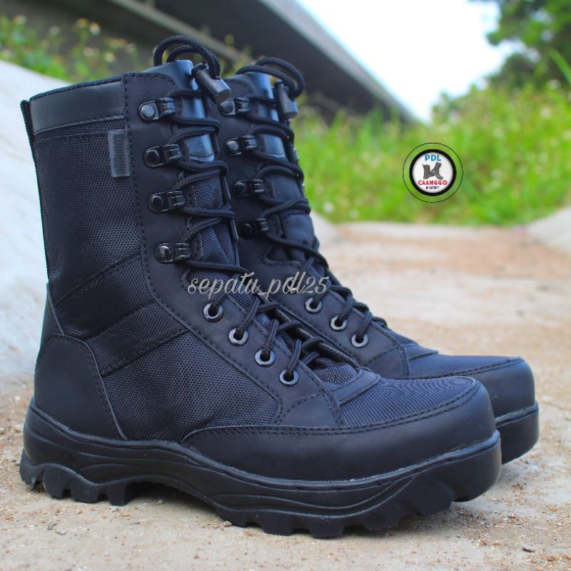 sepatu PDL TNI AD POLRI scurity JATAH 2022 terbaru caanggo military sepatu militer