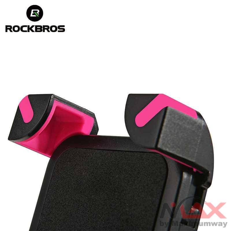 Holder Sepeda Smartphone HP Rotasi 360 Derajat Holder HP Sepeda dan Motor Universal Bicycle Bike