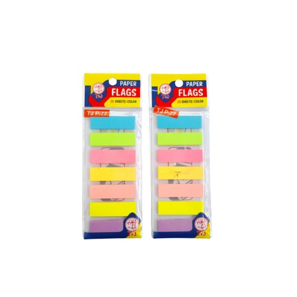 

PAPER FLAGS T&J 7 WARNA - P77
