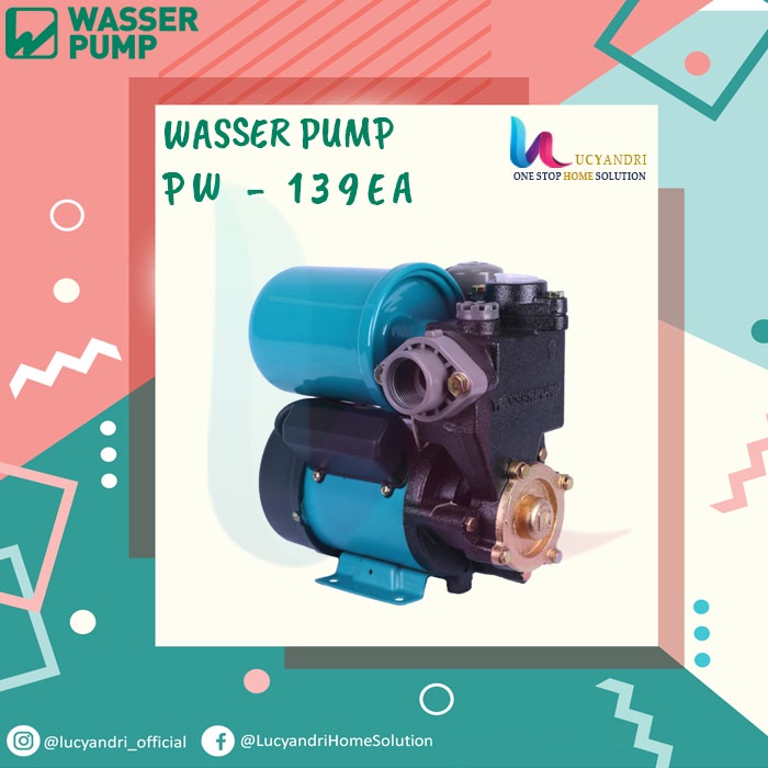 Pompa Sumur Dangkal WASSER PW-139 EA