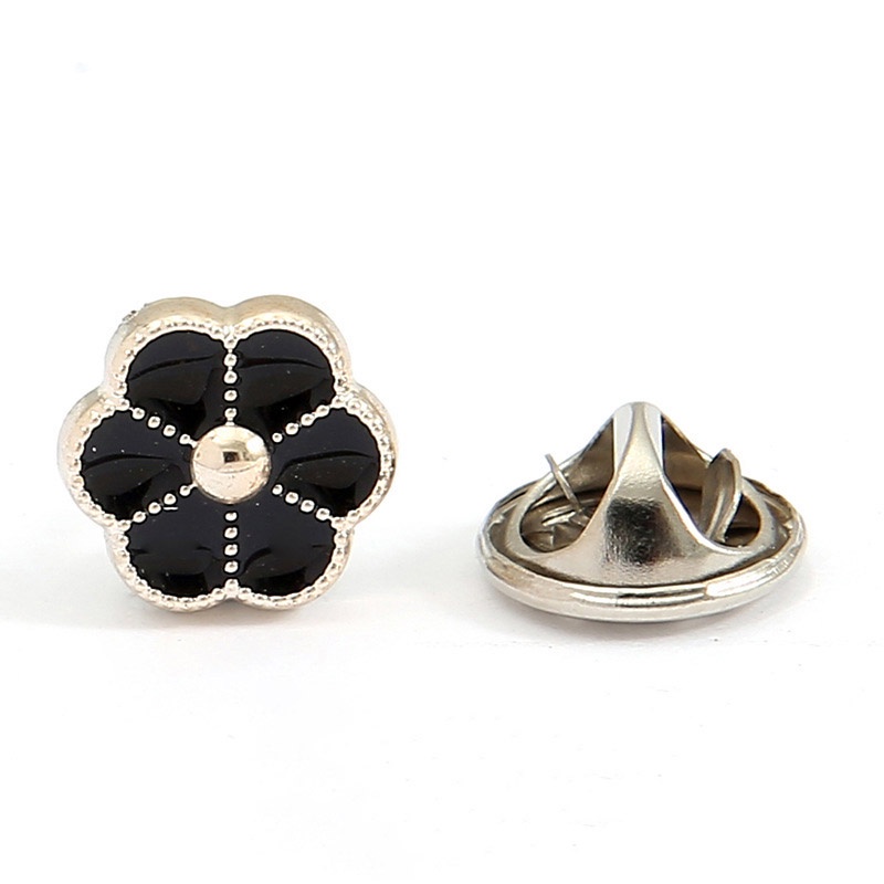 Kancing Jeans Logam Simple Adjustable Kancing Pengait Celana Panjang Jeans Denim Desain Kancing Kait Gesper Denim Bunga Daisy Warna Putih Kait Kait Pengecil Lingkar Pengait Pengecil Pinggang-11