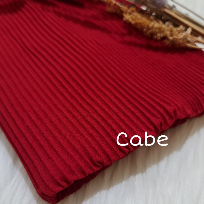 Pashmina Plisket Lidi Full Premium 180X75 CM By Milanda Mode-Cabe