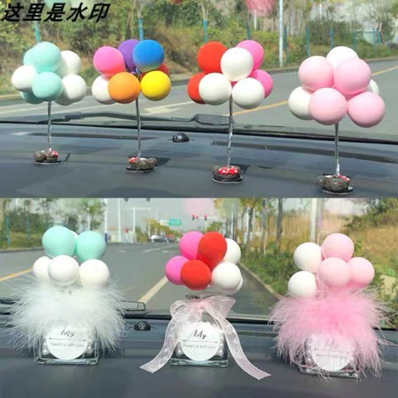 hiasan mobil balon hiasan bottle PARFUM BALON // pewangi mobil Botol Kaca Balon