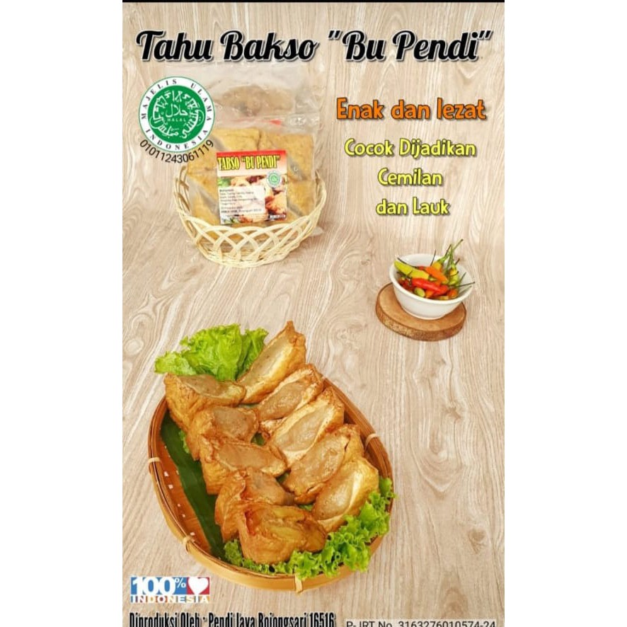 

TAHU BAKSO SEGITIGA BU PENDI