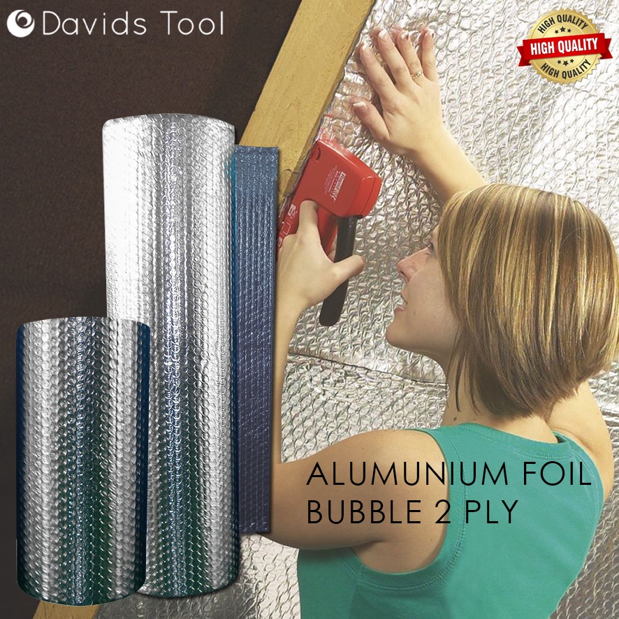 Aluminium Bubble Foil Peredam Panas Atap Rumah