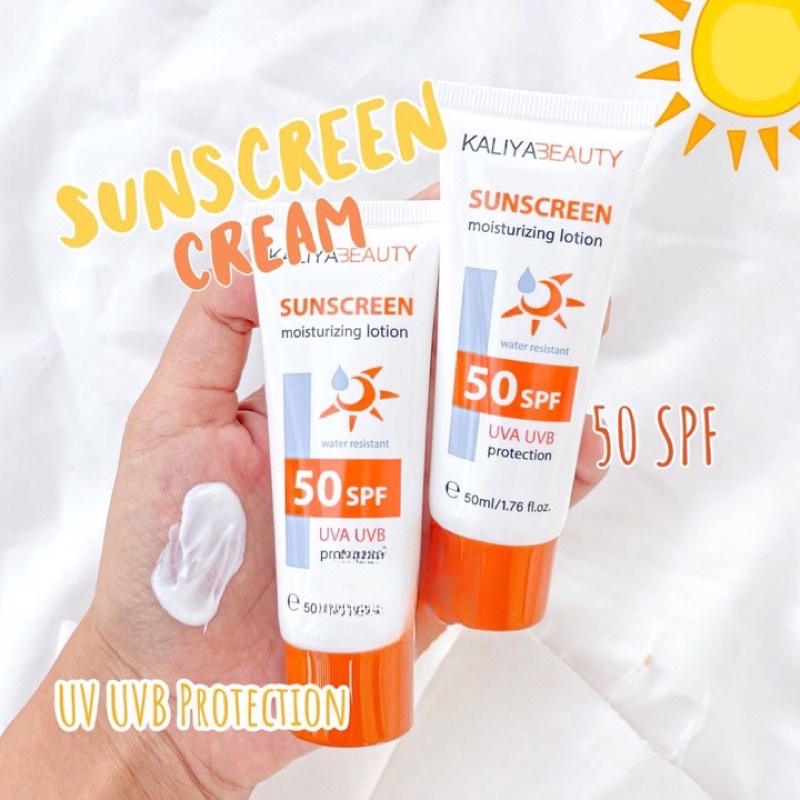 DC Sasimi Kaliya Beauty Sunscreen Moisturizing Lotion UVA UVB Protection