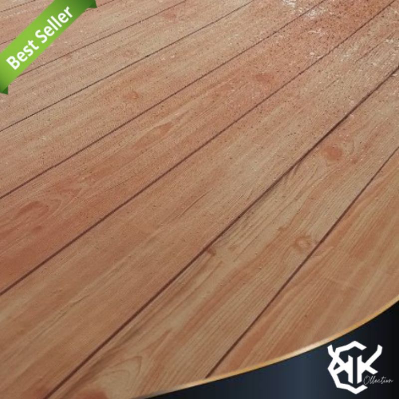 Jual Wallpaper Dingding Motif Kayu 45cm x 5m Rustic Muda Wallpaper