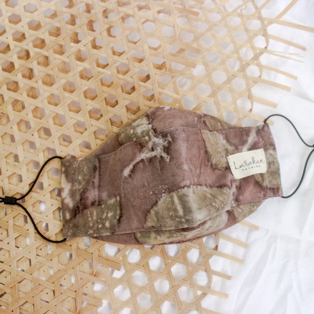 Masker Kain Ecoprint / Copper Series 301