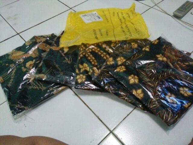 Grosir Couple Gamis Batik Sogan