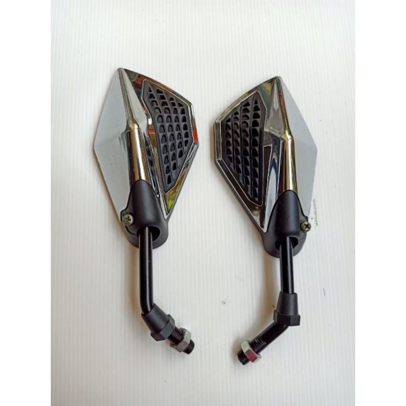Spion/Sepion GMA Model Tomok Ulir Drat Honda Vario/Beat/Supra/ADV-Chrom