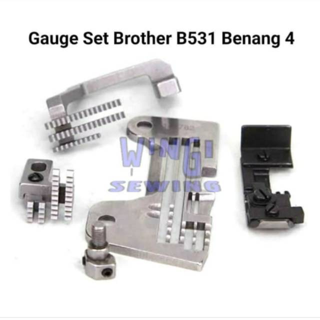 BROTHER Gauge Set Mesin Obras BROTHER B531 B551 B581