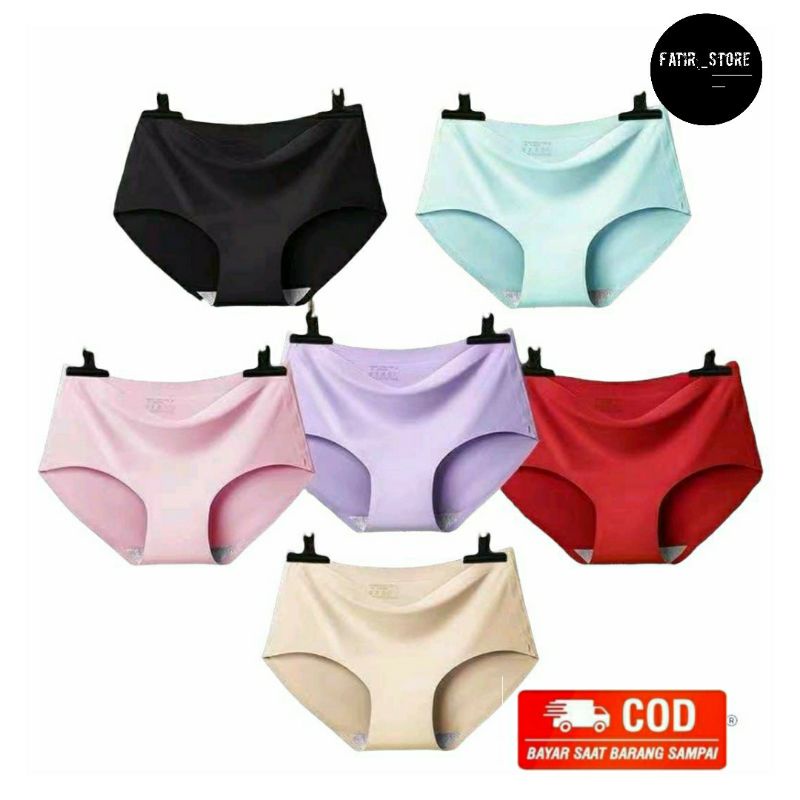 Celana Dalam Wanita Seamless Tanpa Jahitan Anti Nyeplak Fashion Wanita | Celana Dalam Wanita | Celan