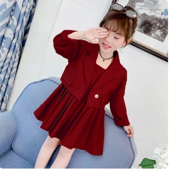 JESSIE NATAL Baju Setelan Anak Perempuan Terbaru Kekinian Elegan Simple Modis Pesta Kondangan 2021