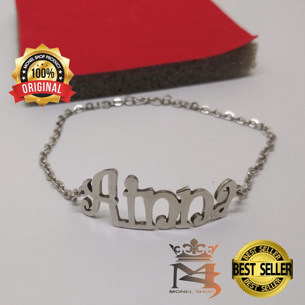 gelang rantai monel