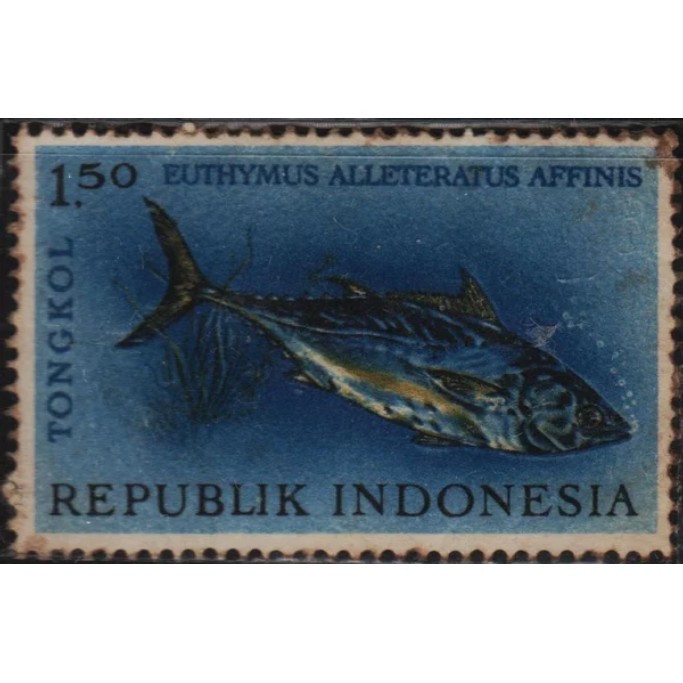 

Perangko Filateli Indonesia Mint 1v 06.04.1963 Marine Life - 392