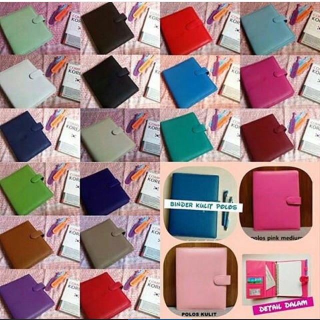 

Binder polos (beri komentar warna yang dipilih)