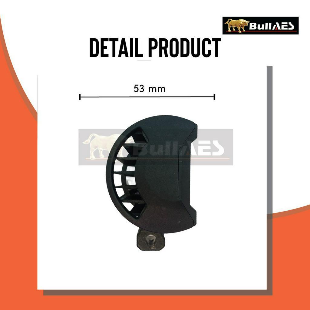 Lampu Tembak 6 Mata kotak Plastik I Lampu Sorot Mata