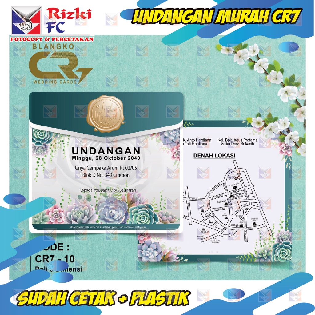 

Undangan Murah Rizki Fc CR7 10