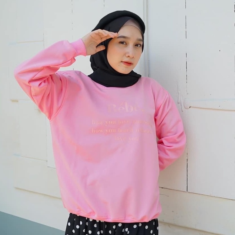 Mvp - Bebe Love - Sweater Wanita Kekinian