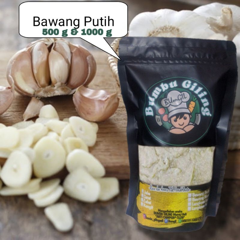 

Bawang Putih Giling Premium/Bumbu masak/Bumbu Dapur/Bumbu instan/Rempah/Masakan Sehat/Bumbu Basah