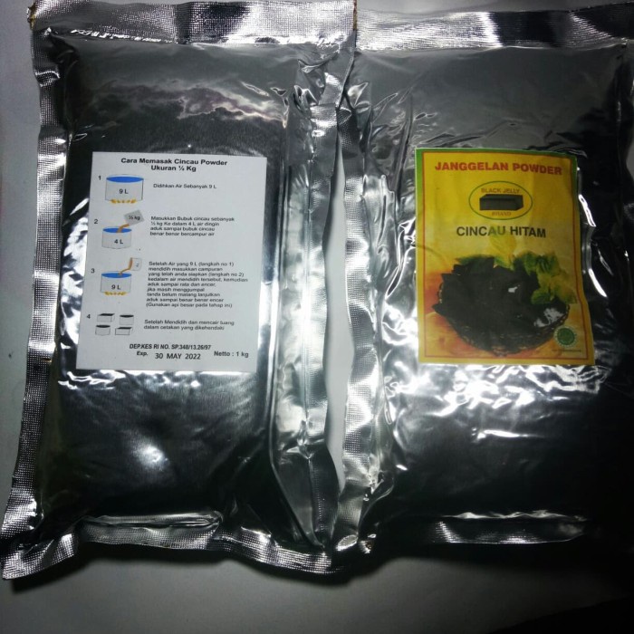 

BISA COD Grass Jelly Powder 1kg / Cincau Hitam Bubuk 1kg