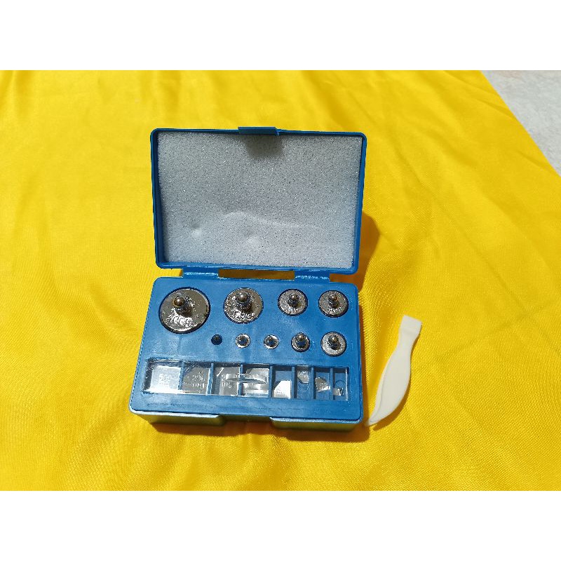 Batu Kalibrasi Timbangan Set 10mg sampai 100g