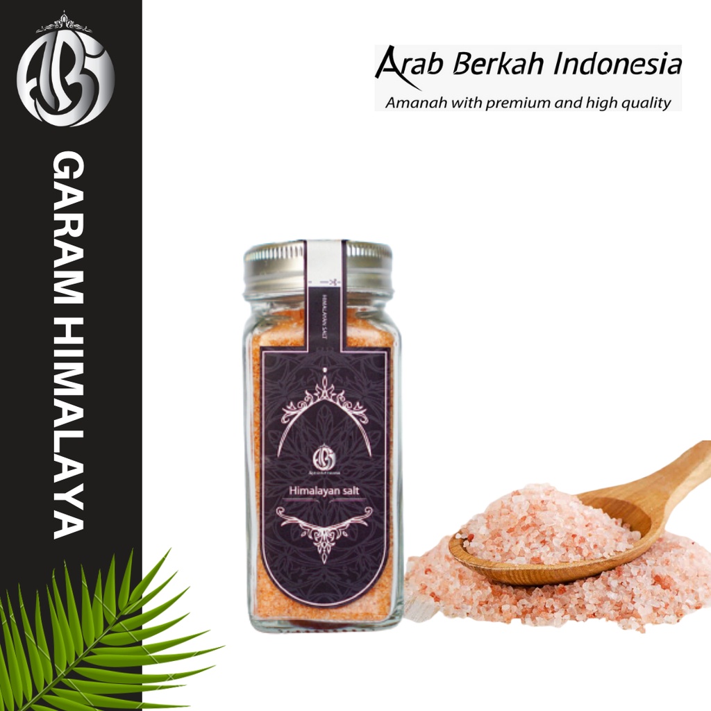 

Garam Himalaya 100% Organik Himalayan Natural Pink Salt Premium