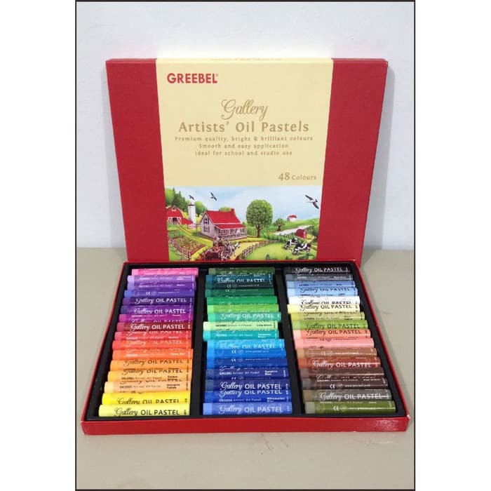 

Greebel Artist Oil Pastel - 48colours