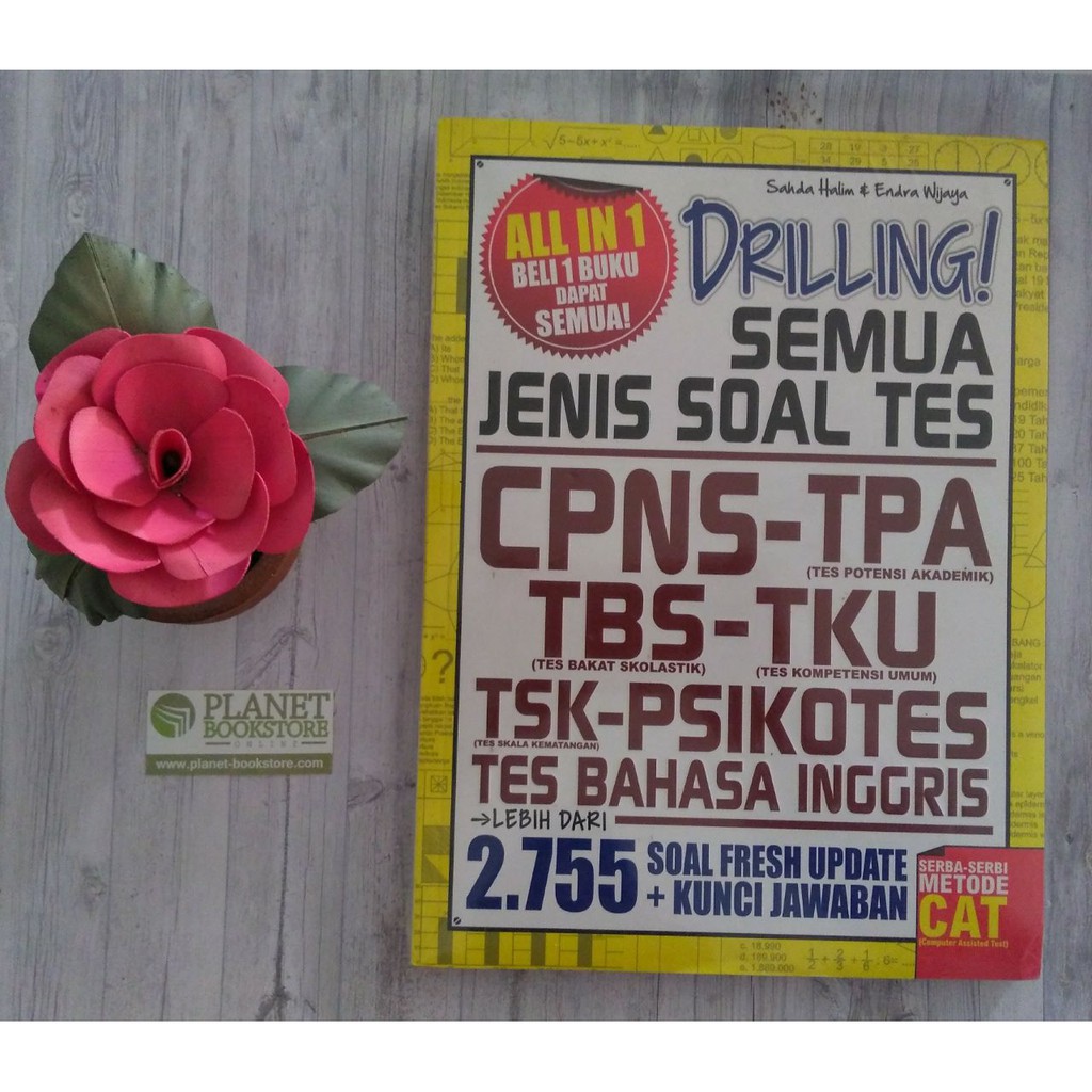 Drilling Semua Jenis Soal Tes Cpns Tpa Tbs Tku Tsk Psikotes Tes Bahasa Inggris Shopee Indonesia