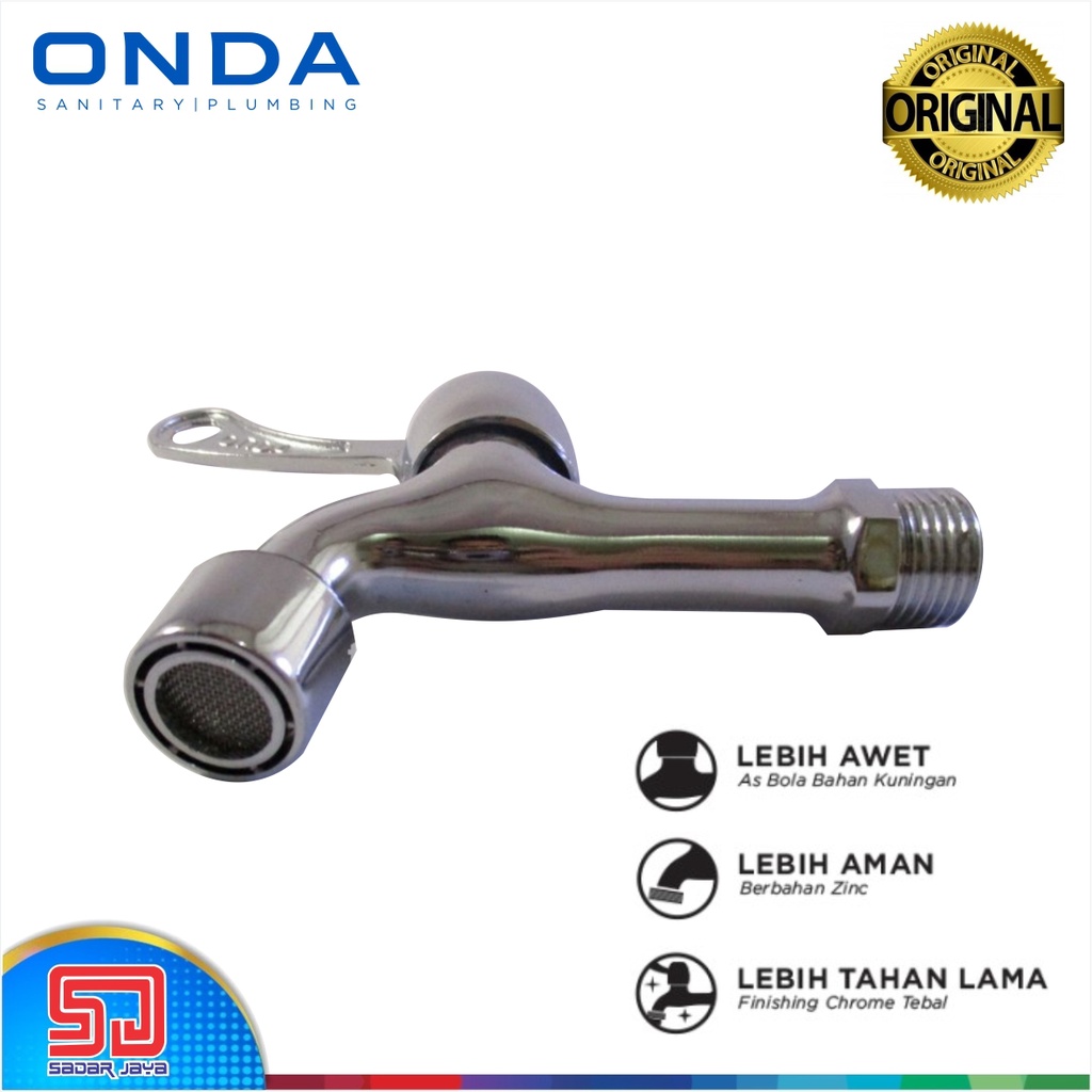 ONDA CLS 03 Kran Tembok Keran Bibcock 1/2&quot;