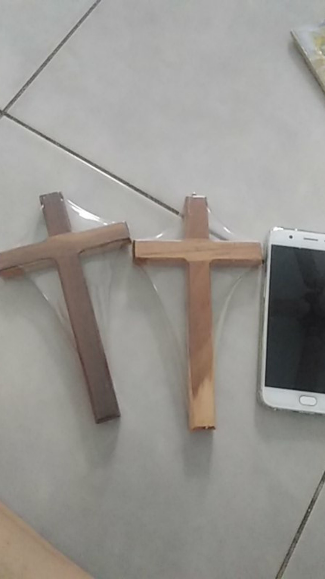 Salib Jati Polos 20cm (144)