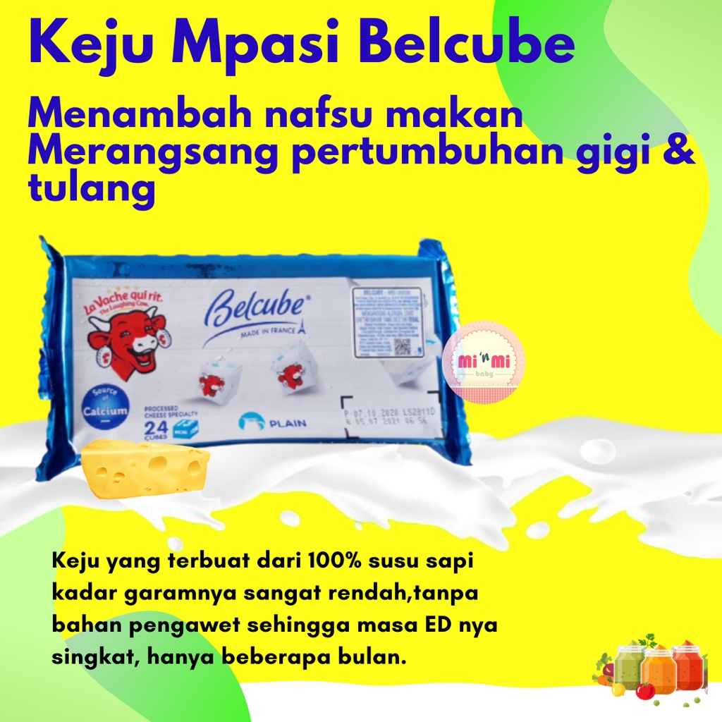 Keju mpasi keju bayi keju belcube cheese mpasi paket mpasi bayi 6 bulan paket mpasi lengkap keju bay