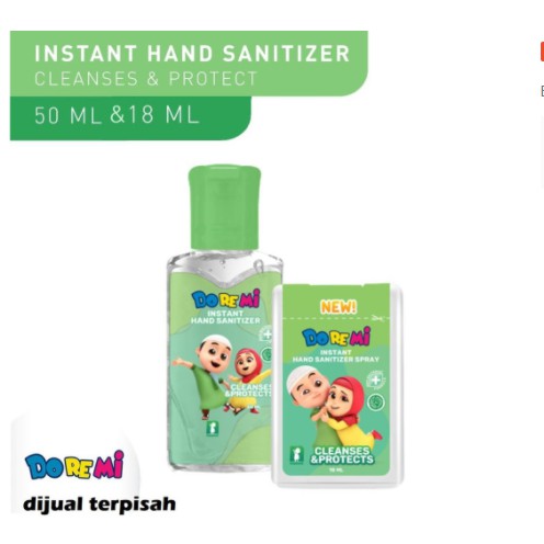 Hand Sanitizer Anak Doremi Nussa Instant