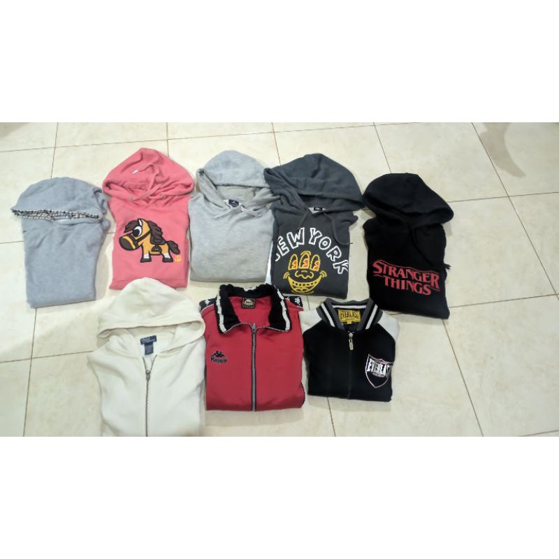 borongan crewneck dan hoodie