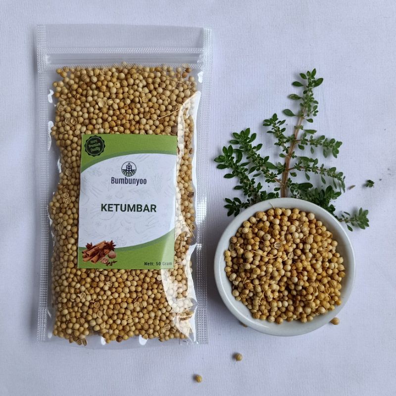 

Ketumbar | 50 Gram | Rempah & Bumbu Masak Asli Original Kualitas Premium Tanpa Pemutih