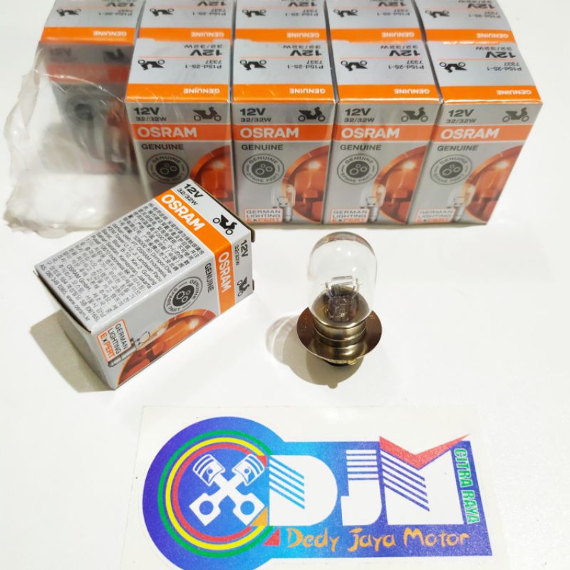 BOHLAM LAMPU DEPAN OSRAM, BEAT FI, BEAT VARIO 125